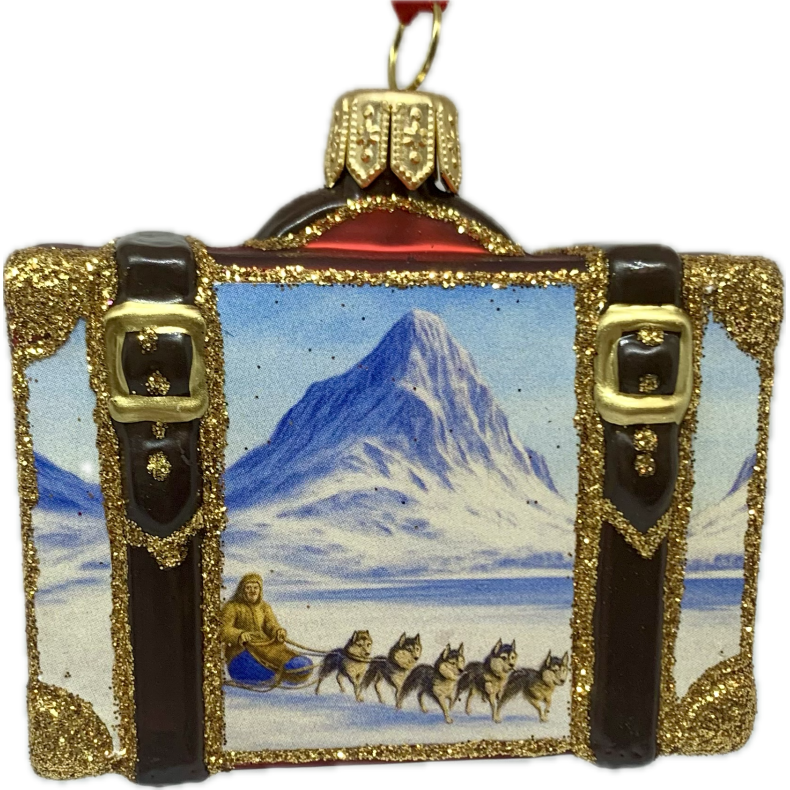 Kuffert med hundesl�de