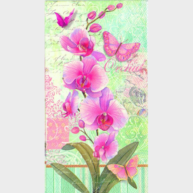 servietter orchid tapestry