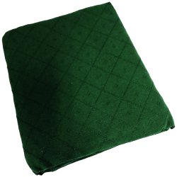 Flaskegrn stofdug i genanvendt bomuld - 140*250cm