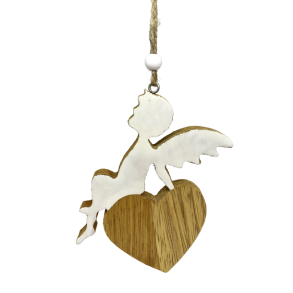 Engel p hjerte - Juleophng i tr