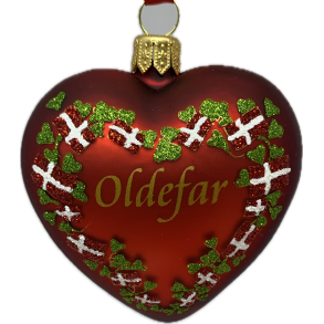 Julehjerte - Oldefar