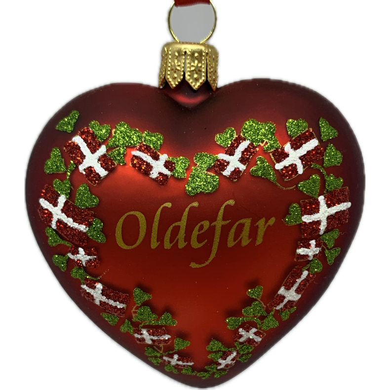Julehjerte - Oldefar