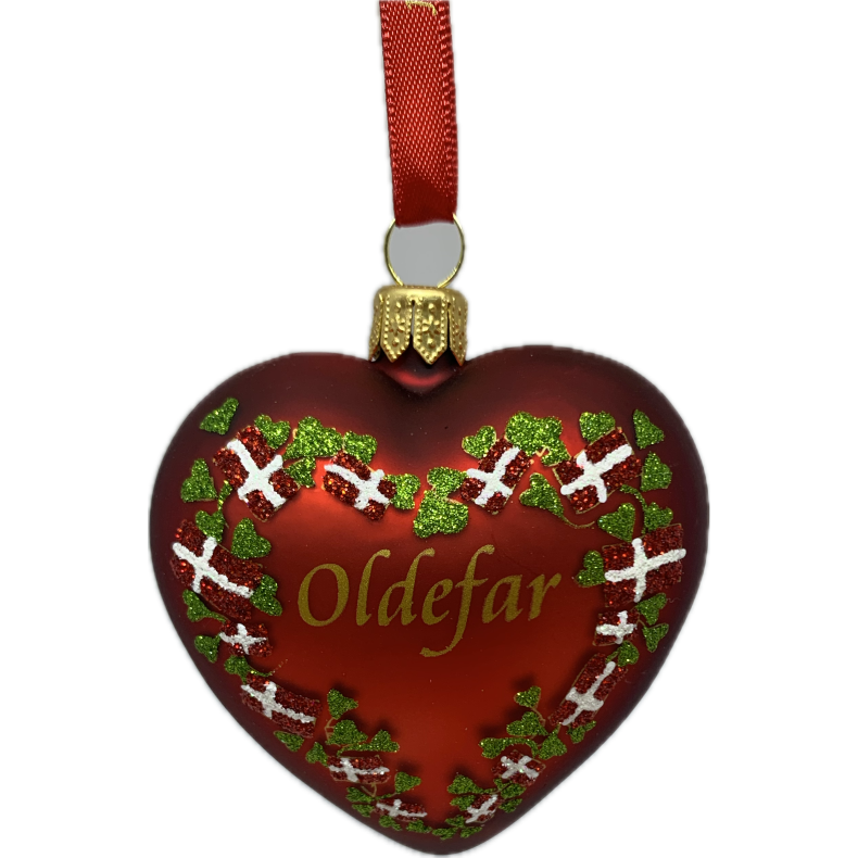 Julehjerte - Oldefar