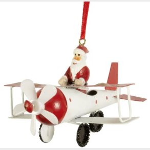 Julemand i flyvemaskine - Juleophng