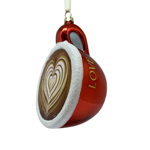 Kaffekop med tekst - 