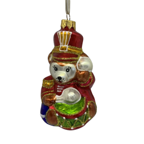 Julemus med tromme - Julekugle