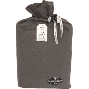 Gr stofdug i genanvendt bomuld - 140*250cm