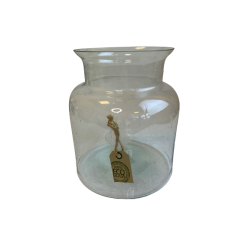 Glas vase i ECO glas -  Stor