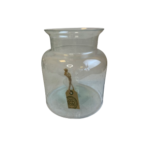 Glas vase i ECO glas -  Stor