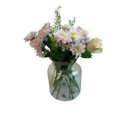 Glas vase i ECO glas -  Stor