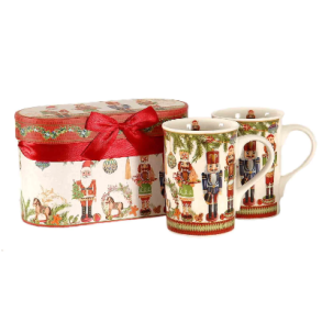 Krus i gaveske (2 stk)