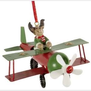 Rensdyr i flyvemaskine